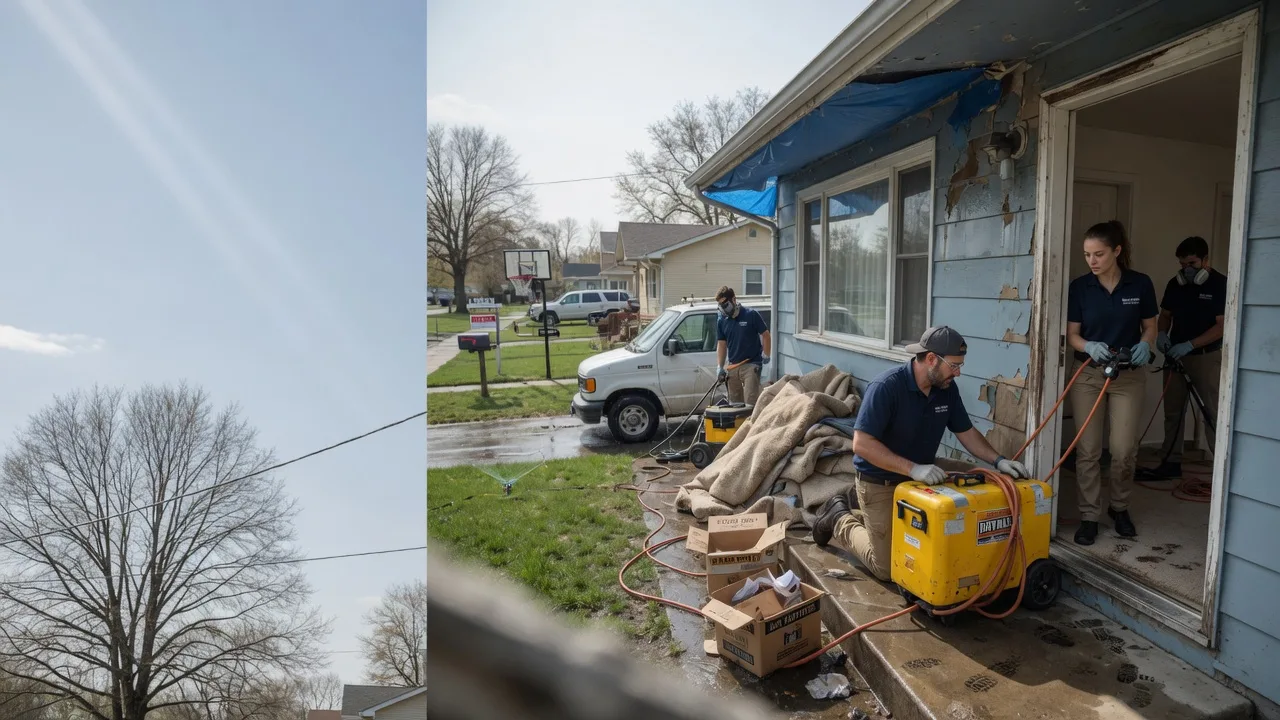 Basement Flood Cleanup in Rigby, ID near me